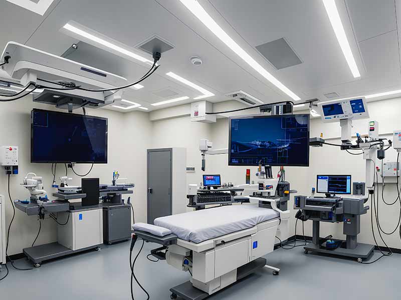 Operationssaal im Krankenhaus - Reinraumreinigung durch W und W Lüftungsservice, Reinigungen und Desinfektion von Lüftungsanlagen